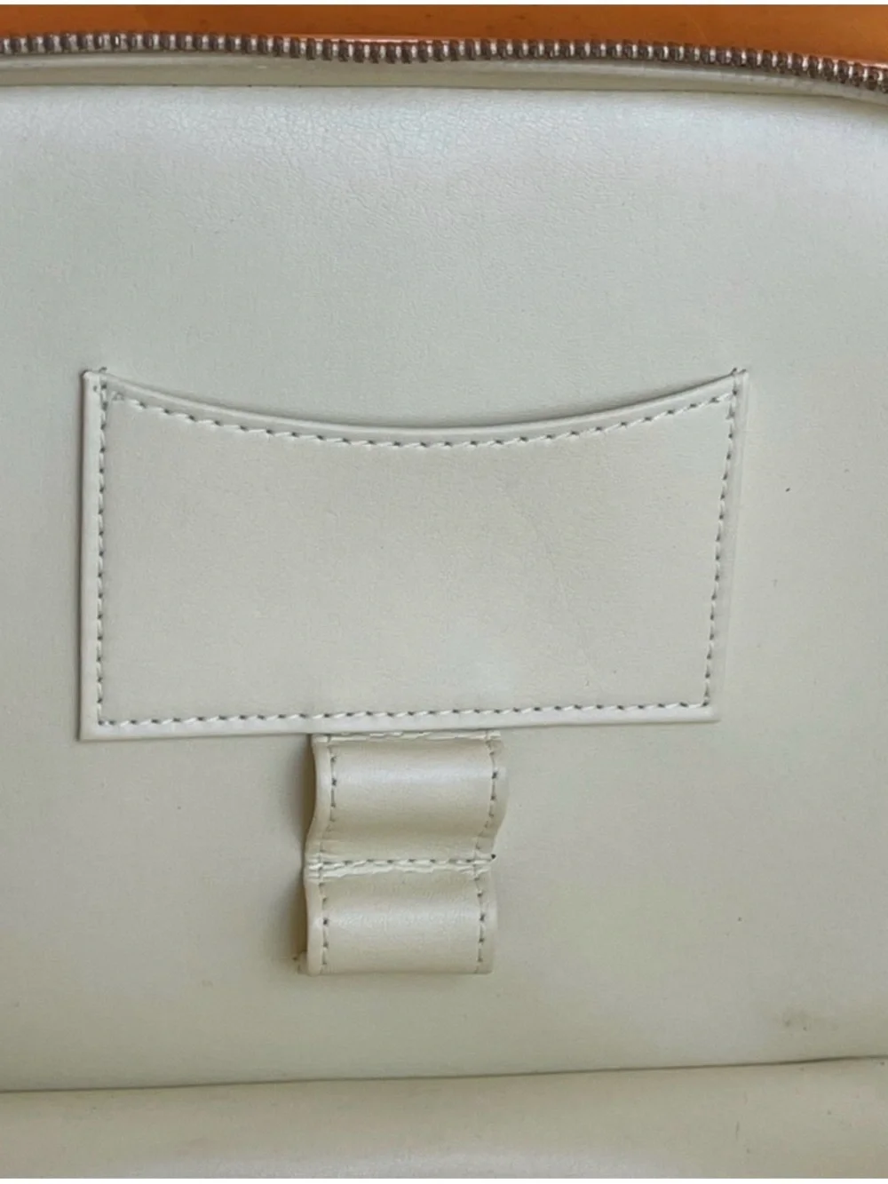 Louis Vuitton Vernis Ombre Yellow to Orange Cosmetic Pouch